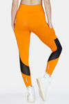 Zelocity All Day Yoga Leggings - Orange Pepper — thumbnail 4